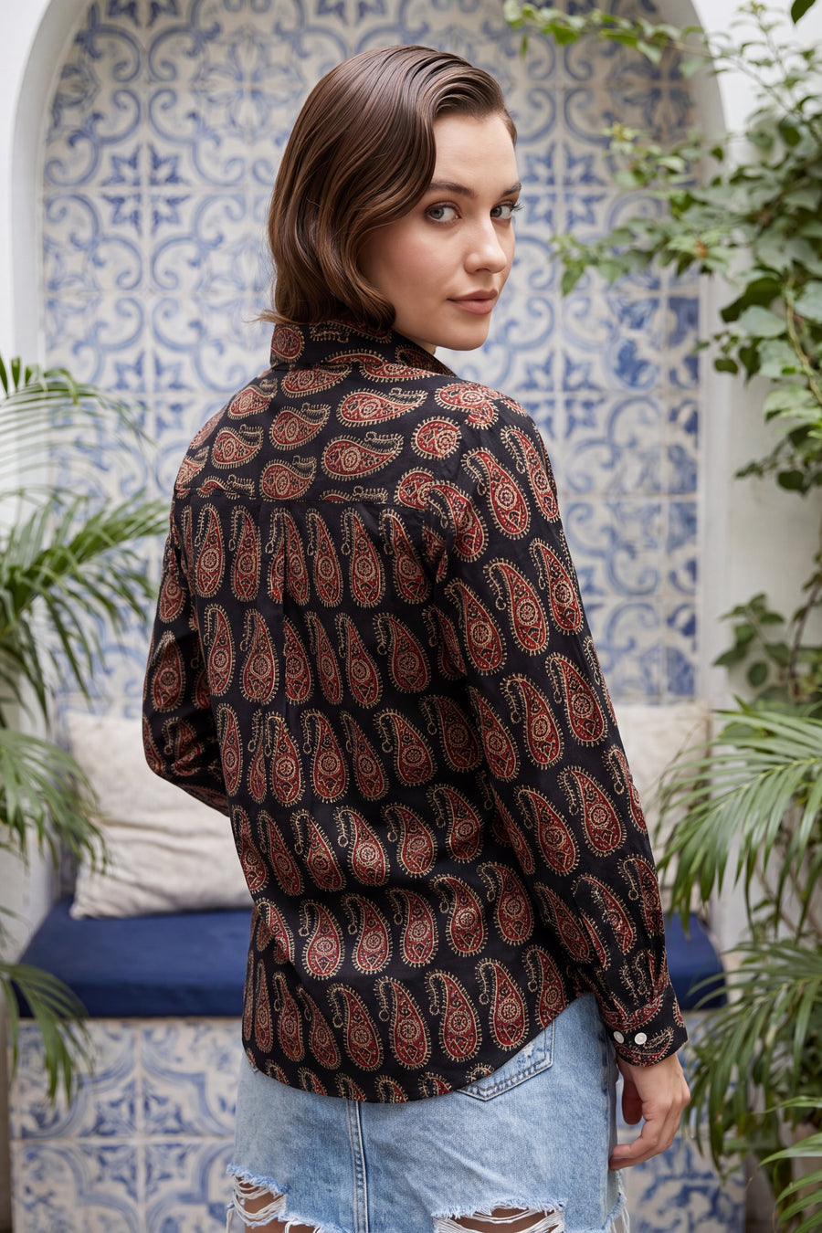 Jet Noir Cotton Shirt — image 16