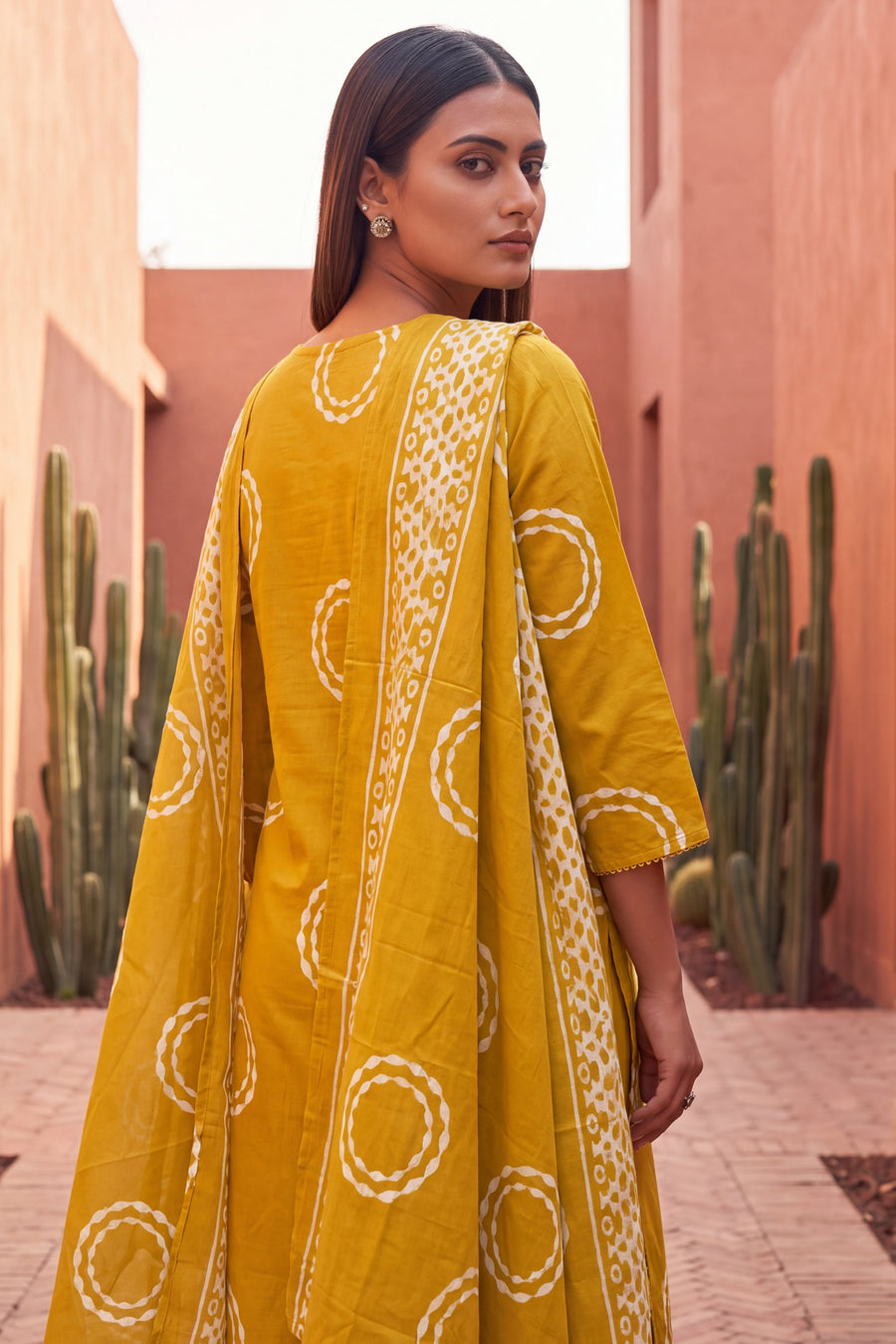 Butter Haven Cotton Dupatta Set — image 8