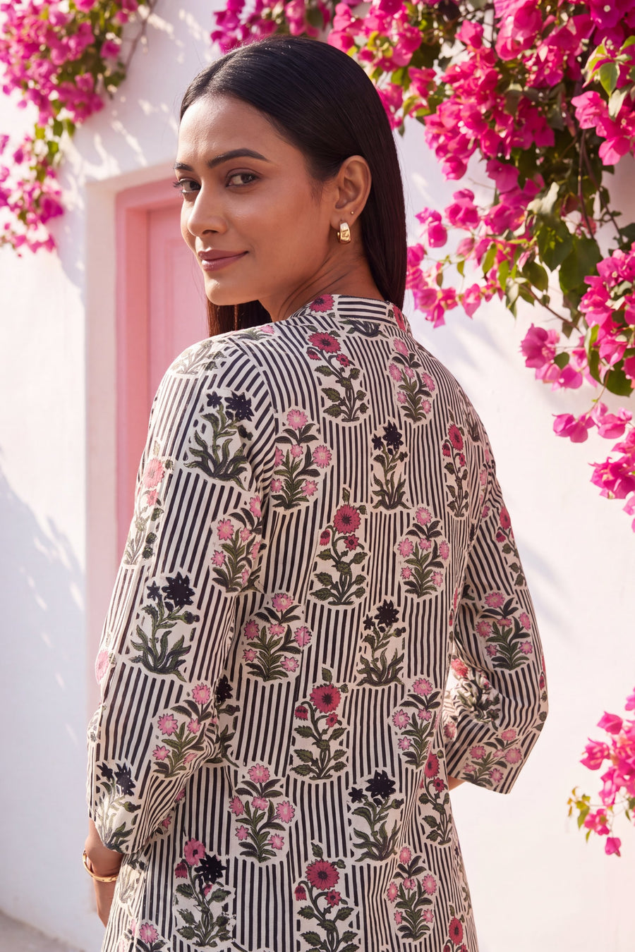 Willow Meadow Angrakha Cotton Co-ord Set — image 4