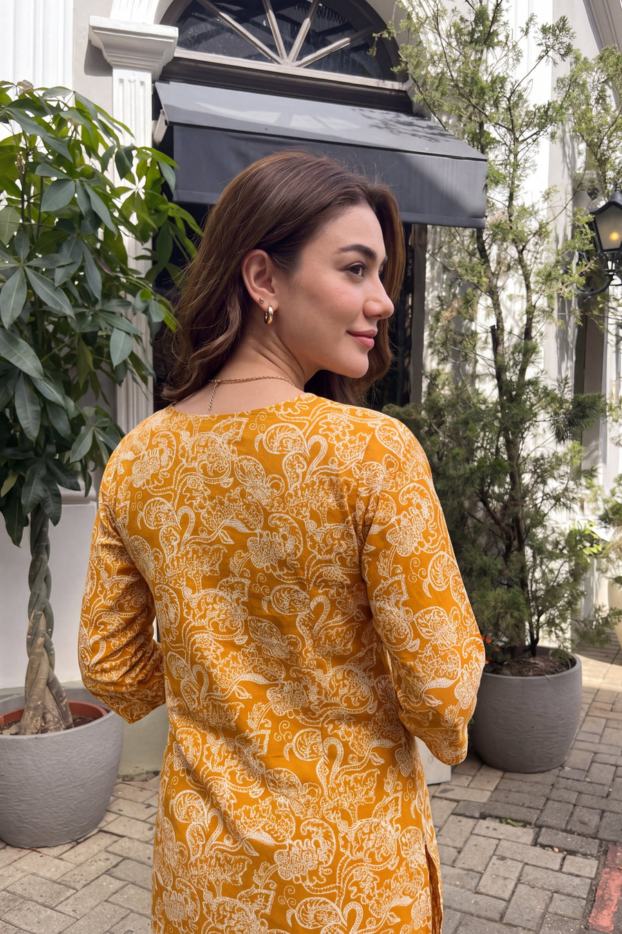 Marigold Paisley Cotton Co-ord Set — image 11