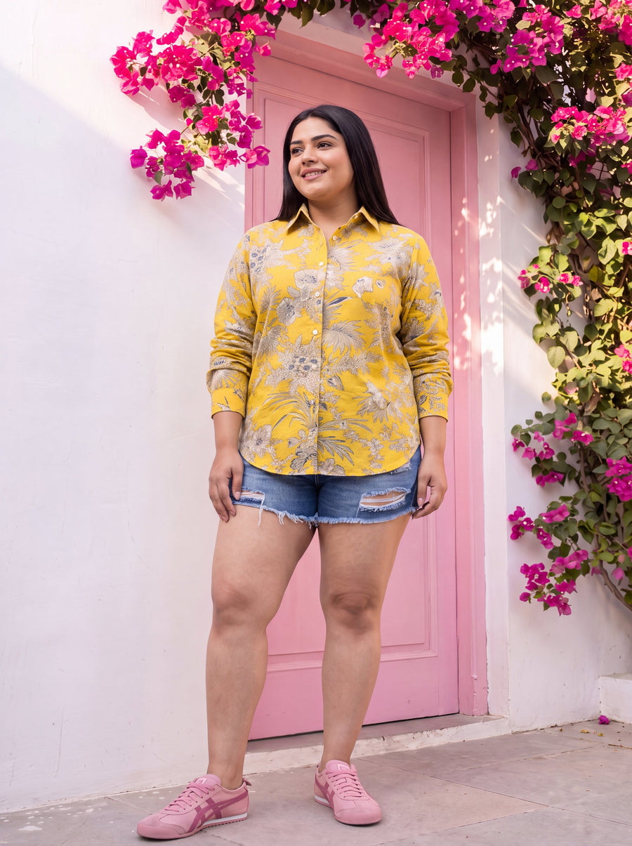 Golden Hour Cotton Shirt — image 15