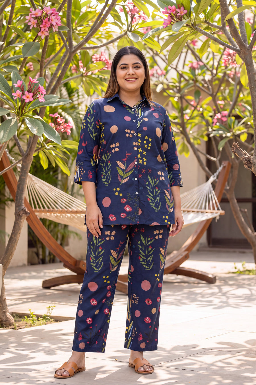 Skyline Bloom Cotton Co-ord Set — image 11