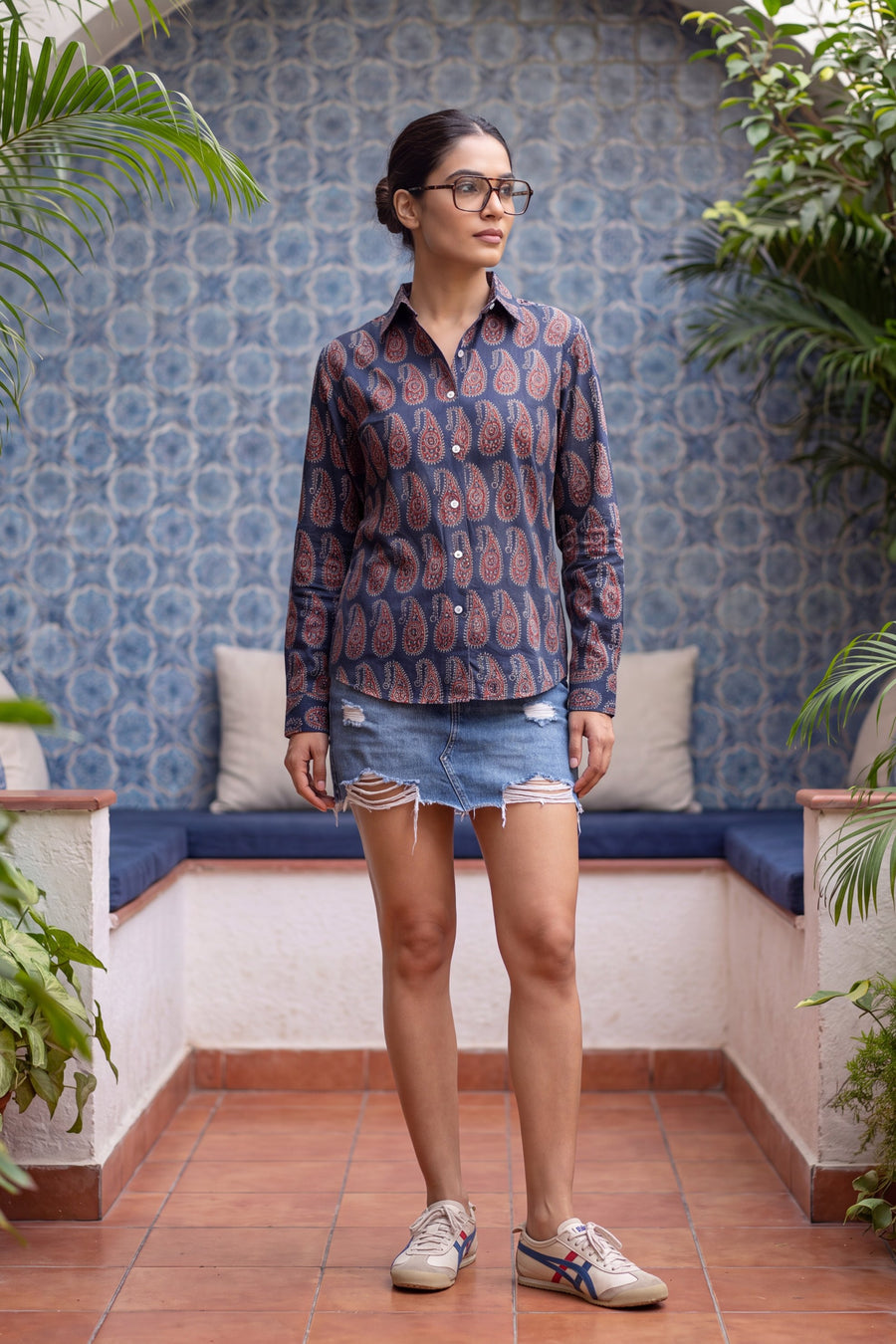 Cobalt Blue Cotton Shirt — image 14