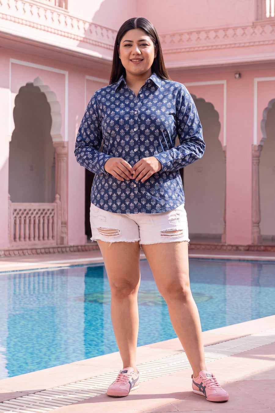 Denim Sky Cotton Shirt — image 16