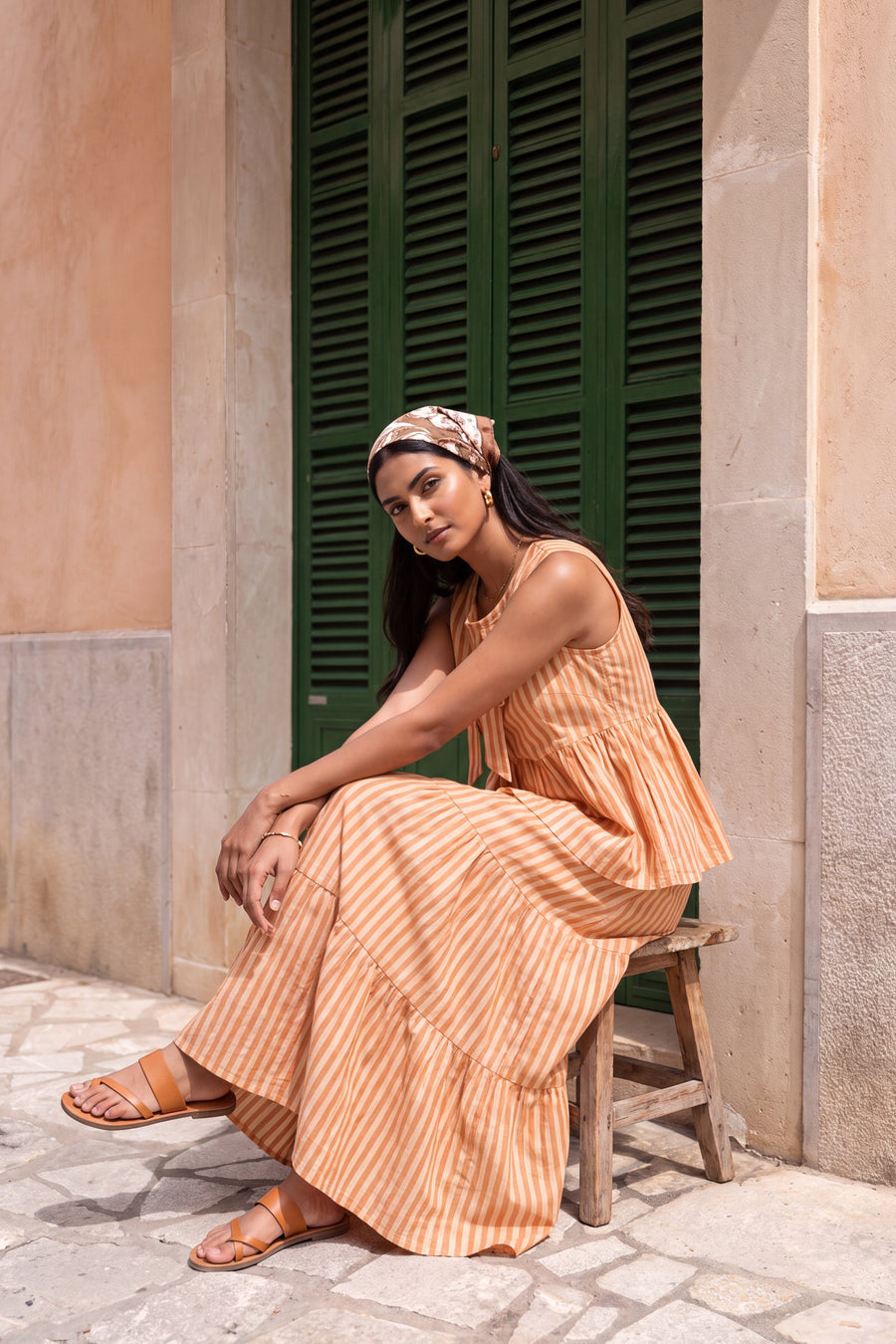 Vanilla Bloom Cotton Skirt Set — image 9