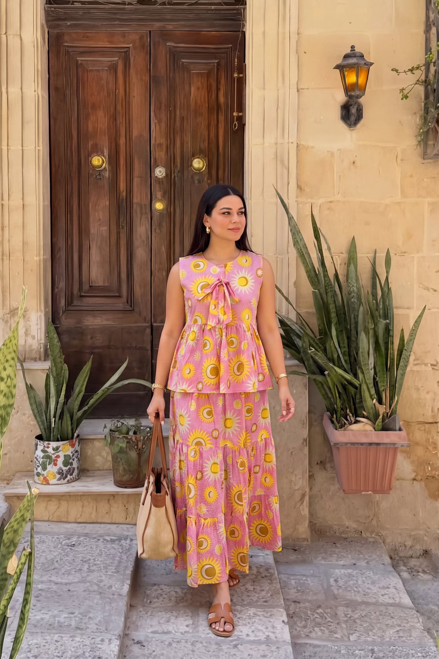 Rose Waltz Cotton Skirt Set — image 8