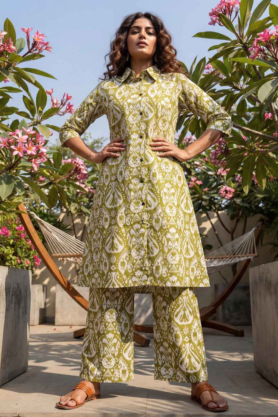 Natural Thread Cotton Co-ord Set — image 7
