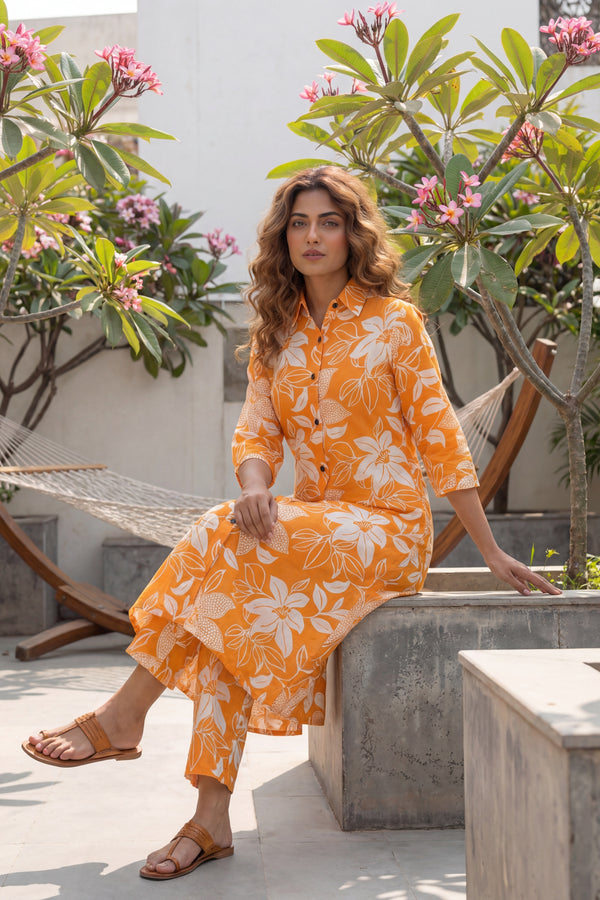 Sunshine Garden Heritage Cotton Co-ord Set