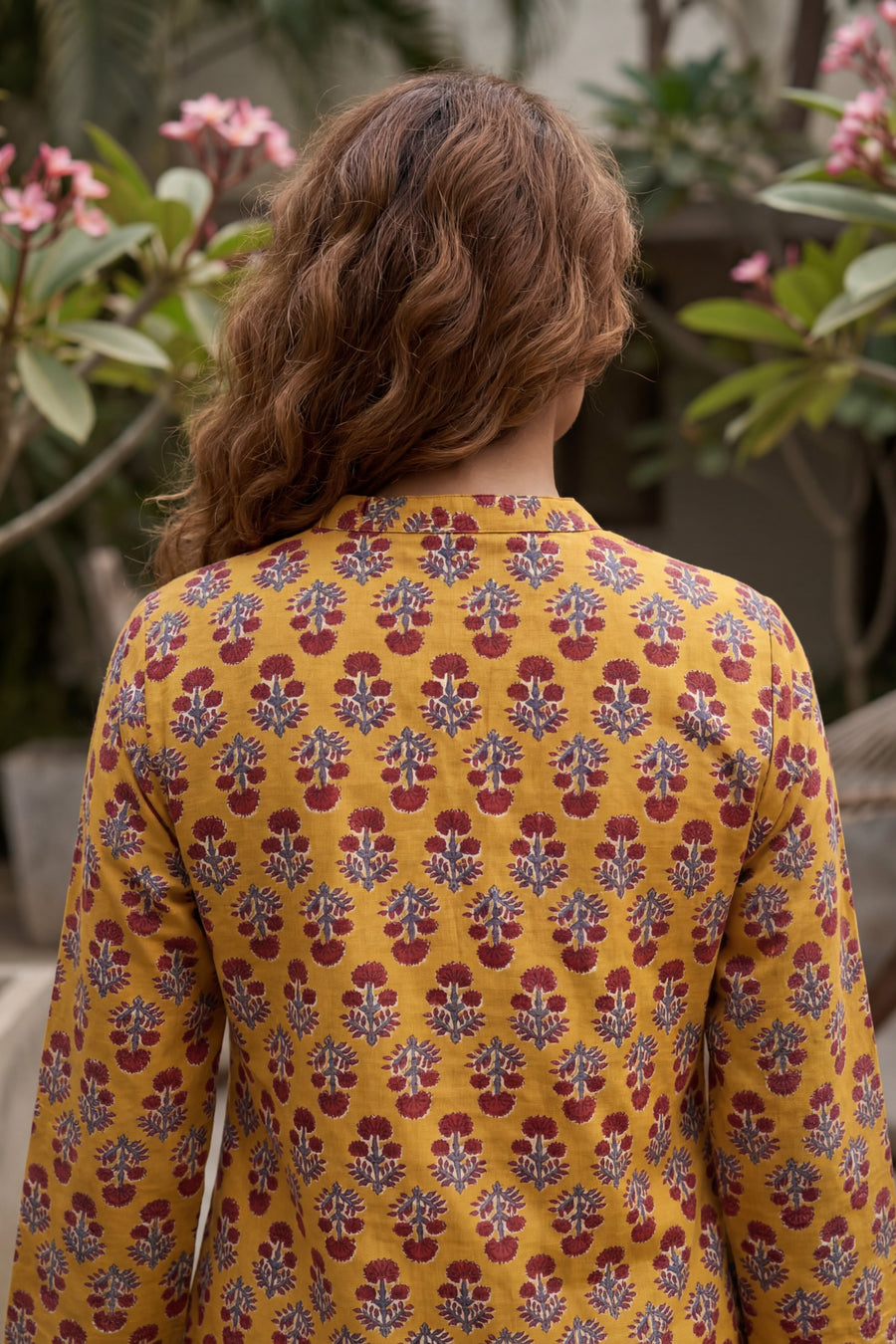 Regal Garden Mustard Cotton Co-ord Set — image 7