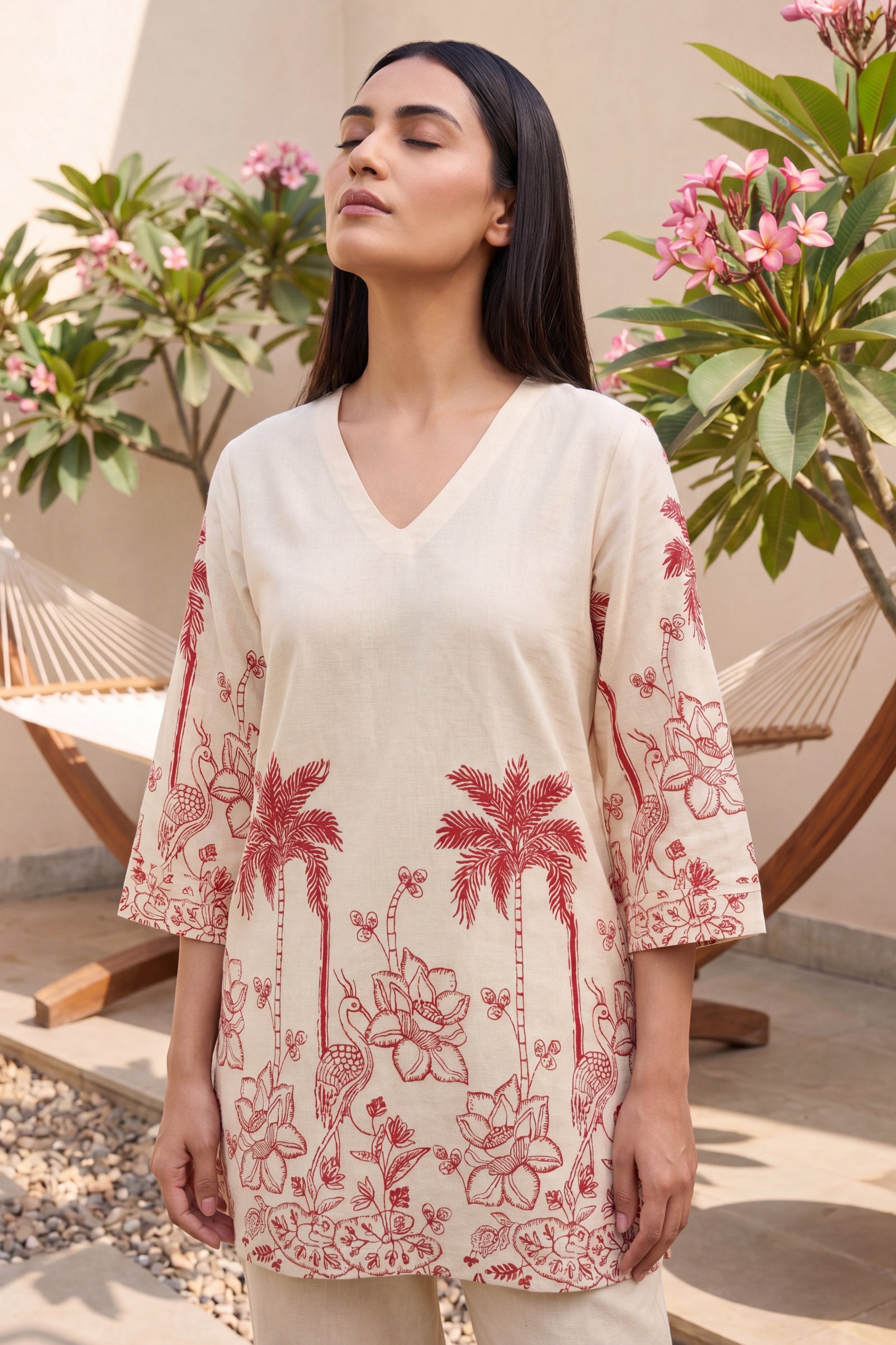 Wildflower Bloom Floral Cotton Flex Co-ord Set