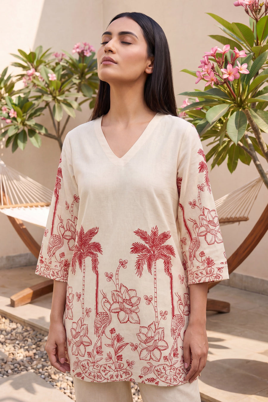 Wildflower Bloom Floral Cotton Flex Co-ord Set — image 9