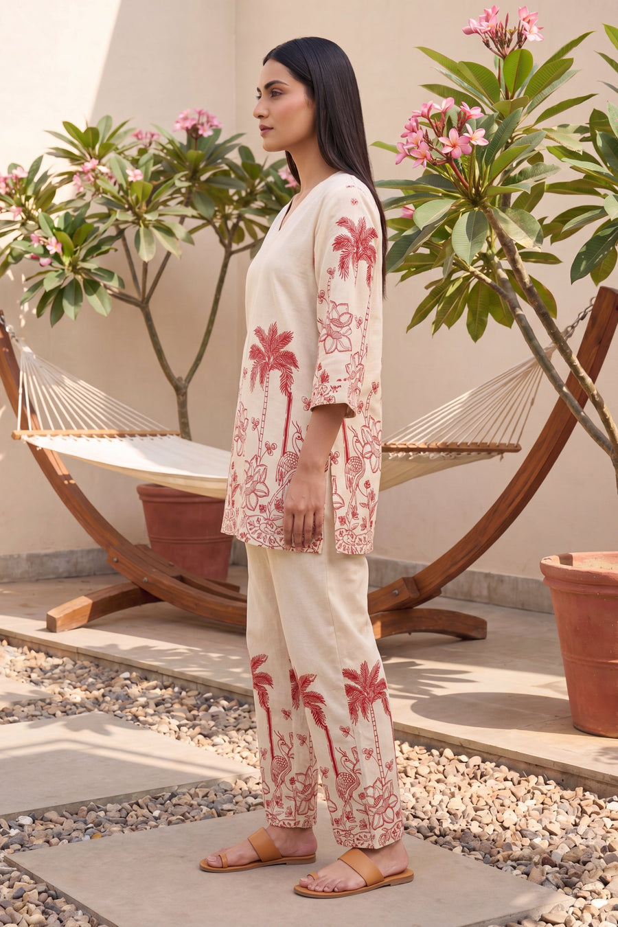 Wildflower Bloom Floral Cotton Flex Co-ord Set — image 10