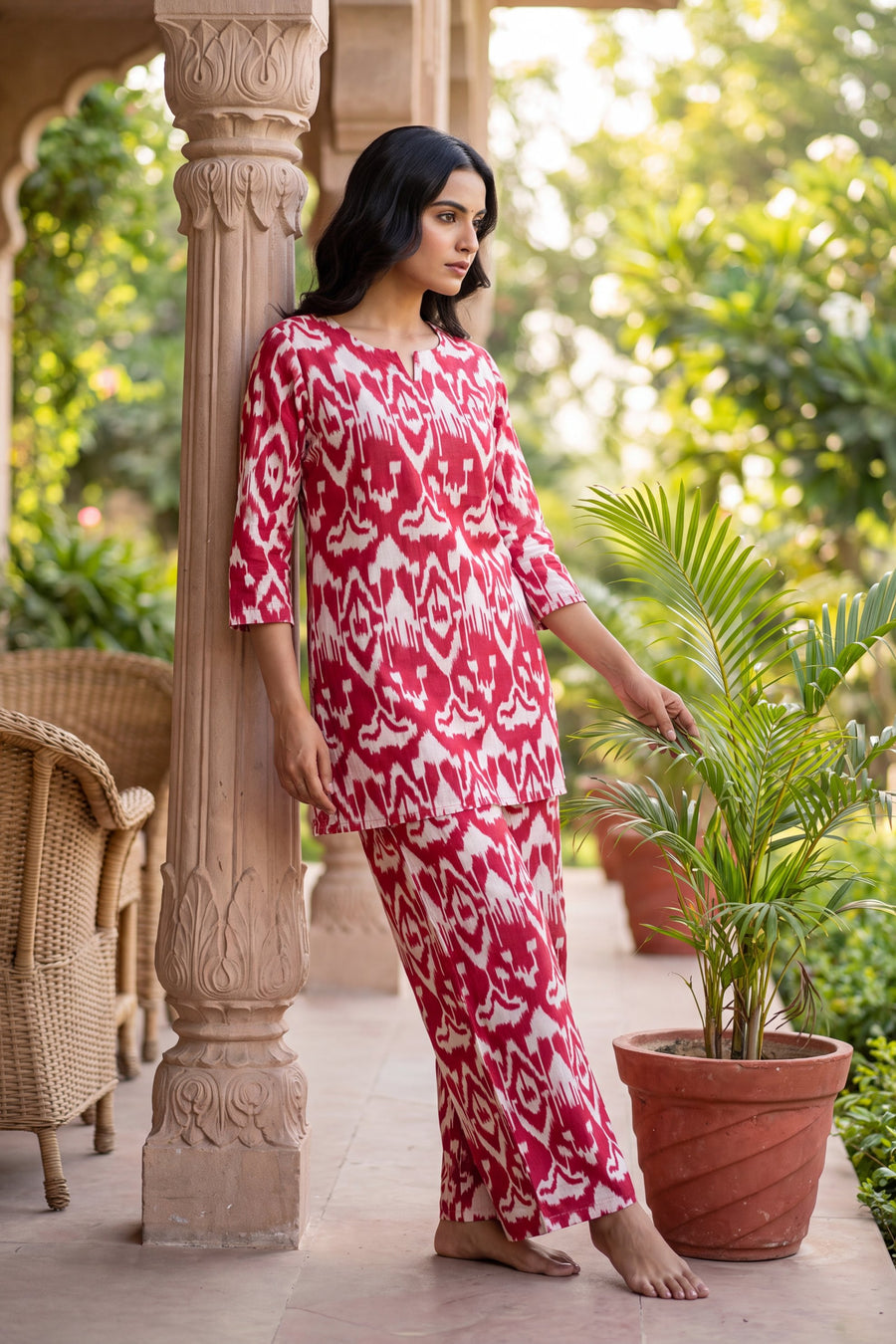Heirloom Rose Cotton Co-ord Set — image 3