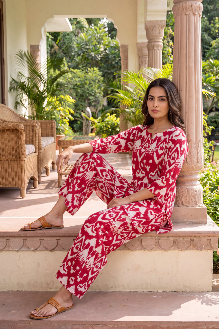 Heirloom Rose Cotton Co-ord Set — image 4