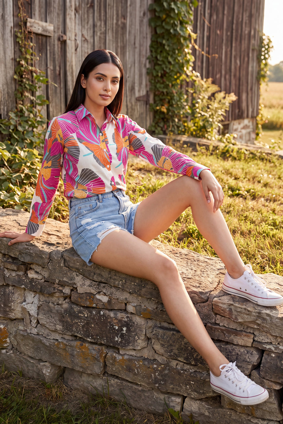 Frost White Cotton Shirt — image 9