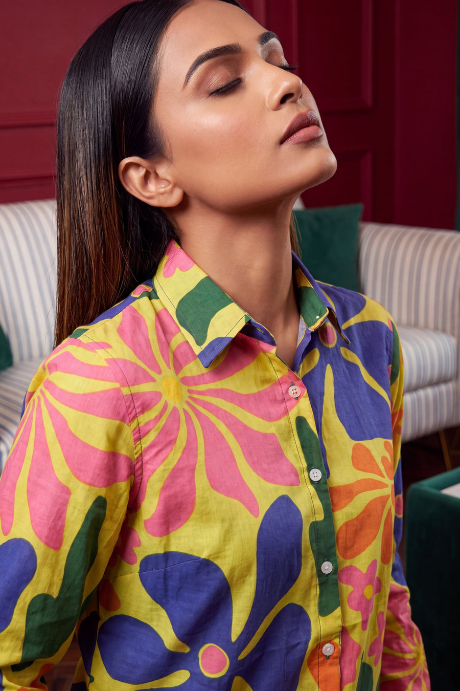 Fern Green Cotton Shirt — image 10