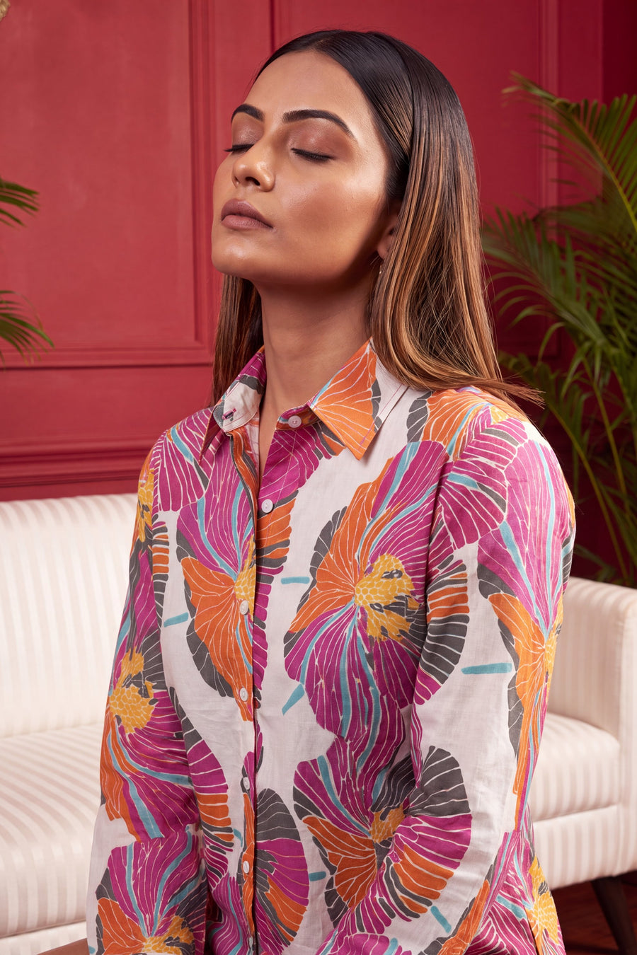 Frost White Cotton Shirt — image 10