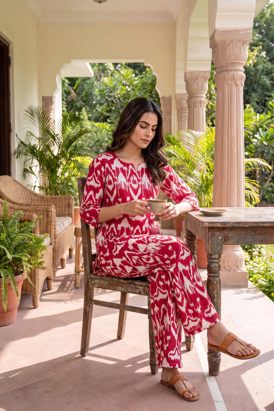 Heirloom Rose Cotton Co-ord Set — image 14