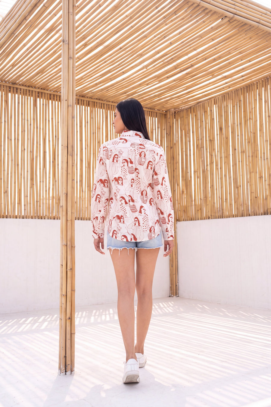 Cloud White Cotton Shirt — image 10